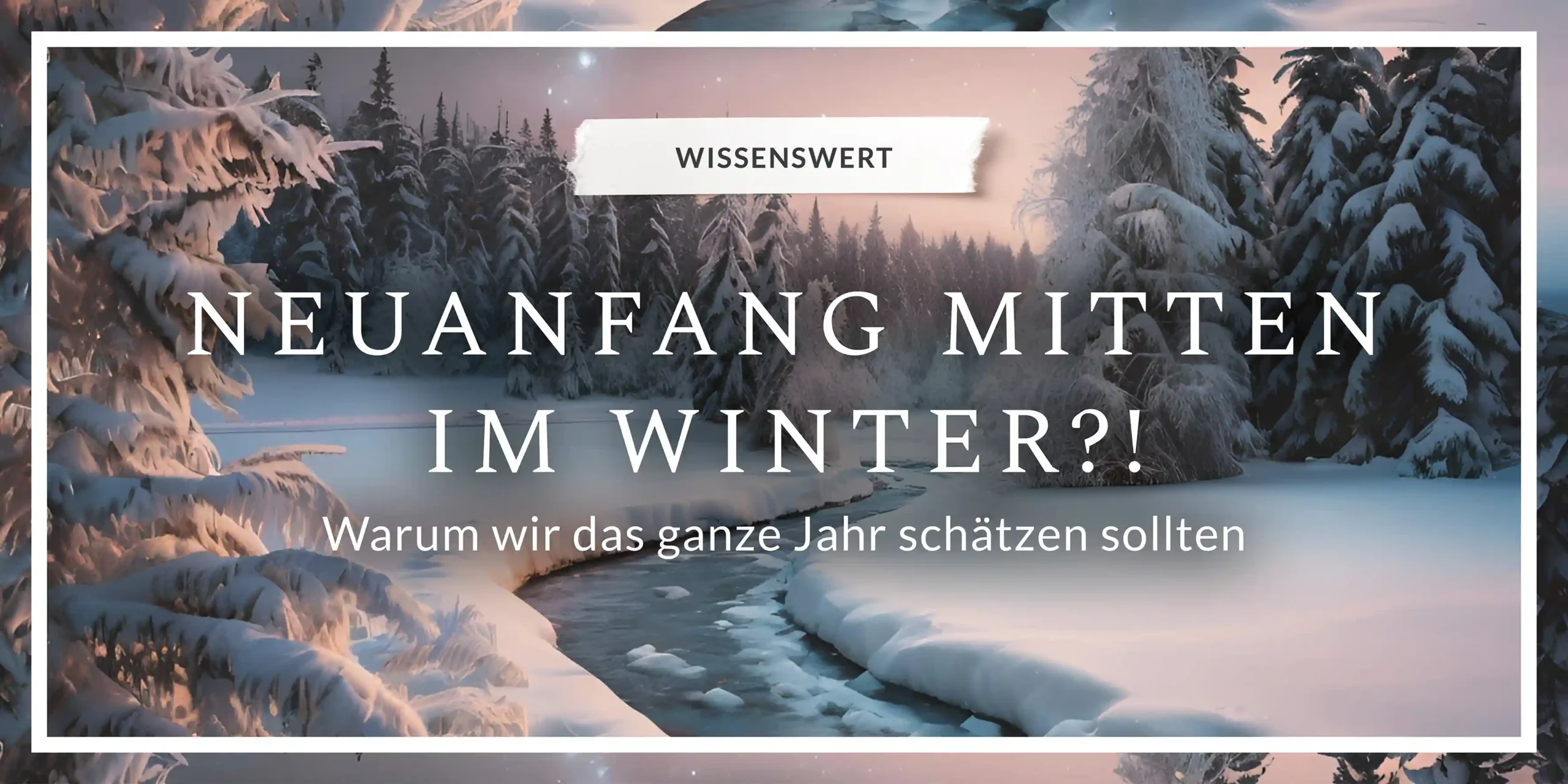 Warum wir das ganze Jahr schätzen sollten